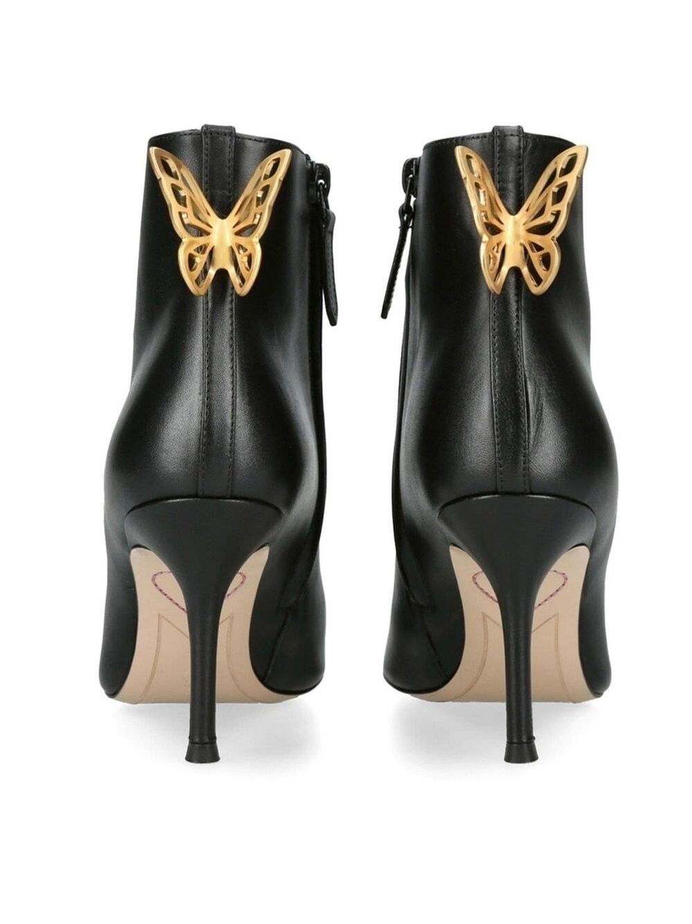 Sophia Webster Mariposa Butterfly Ankle Boots in Black Leather - NWT - Picture 4 of 13